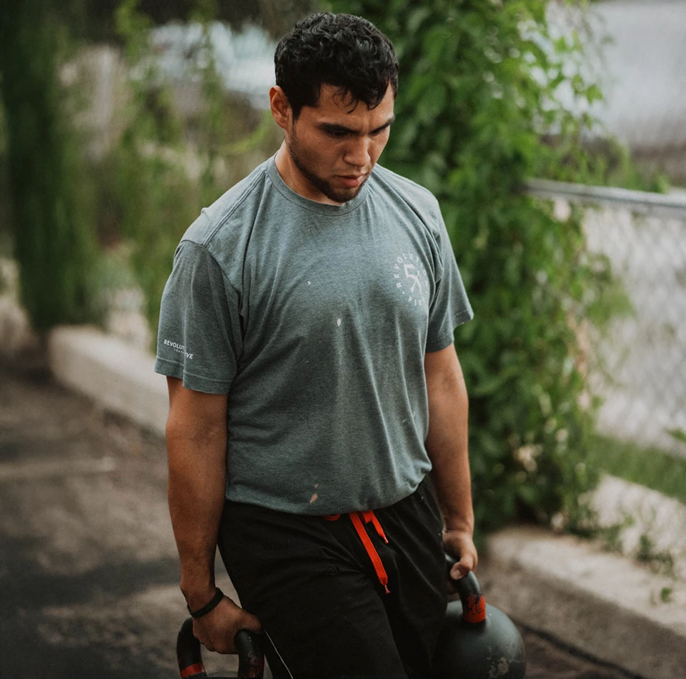 man exercising at Grit Athletics